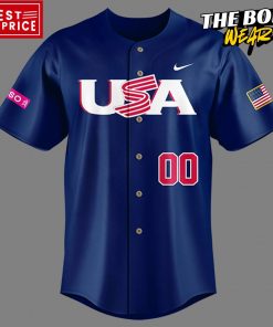 USA Baseball WBSC Navy Jersey