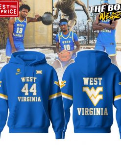 West Virginia Mountaineers Basketball Jerry West 44 Hoodie