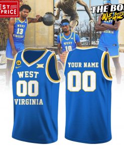 West Virginia Mountaineers Basketball Jerry West 44 Jersey