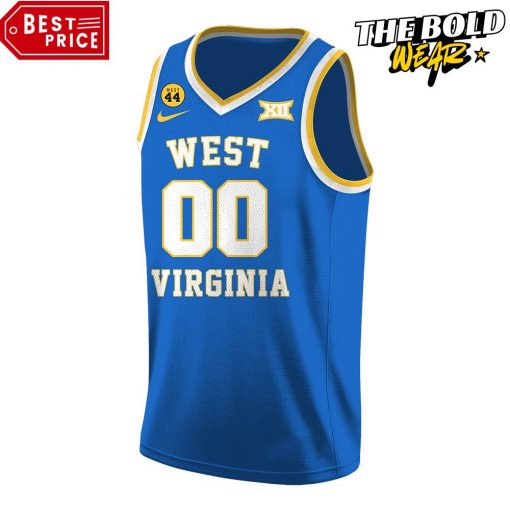 West Virginia Mountaineers Basketball Jerry West 44 Jersey