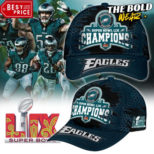 Philadelphia Eagles Super Bowl LIX Champions Classic Cap