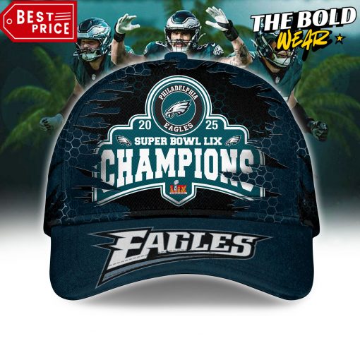 Philadelphia Eagles Super Bowl LIX Champions Classic Cap