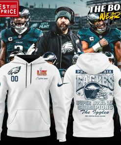 Philadelphia Eagles Super Bowl LIX Champions “Fly Eagles Fly” Hoodie