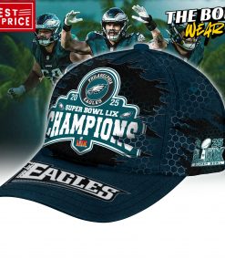 Philadelphia Eagles Super Bowl LIX Champions Classic Cap