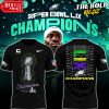 Philadelphia Eagles Super Bowl LIX Champions Special Black Tee