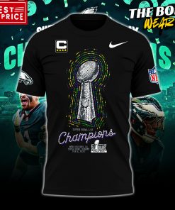 Philadelphia Eagles Super Bowl LIX Champions All Player Signatures Shirt