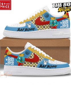 Bad Bunny DeBÍ TiRAR MáS FOToS Air Force 1 Sneaker