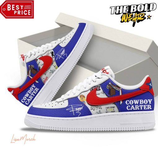 Beyonce Cowboy Carter Limited Edition Air Force 1 Sneakers