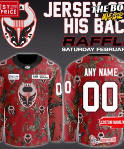 Birmingham Bulls Jersey Off His Back Raffle Limited Edition Jersey