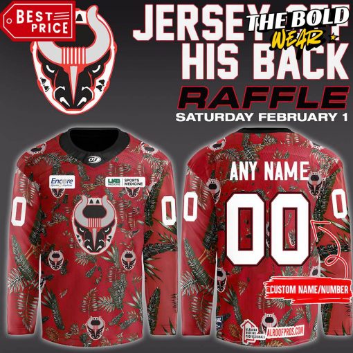 Birmingham Bulls Jersey Off His Back Raffle Limited Edition Jersey