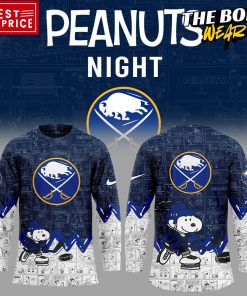 Buffalo Sabres Peanuts Night Special Hockey Jersey