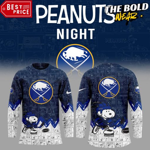 Buffalo Sabres Peanuts Night Special Hockey Jersey