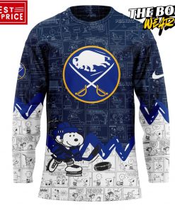 Buffalo Sabres Peanuts Night Special Hockey Jersey