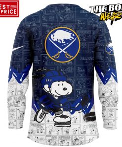 Buffalo Sabres Peanuts Night Special Hockey Jersey