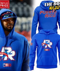 Caribbean Series Puerto Rico Indios de Mayagez Baseball Blue Hoodie