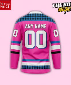 Charlotte Checkers Neon Night Special Edition Hockey Jersey