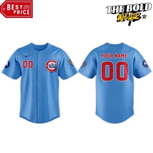 Chicago Cubs Blue Alternate Uniform Baseball Jersey