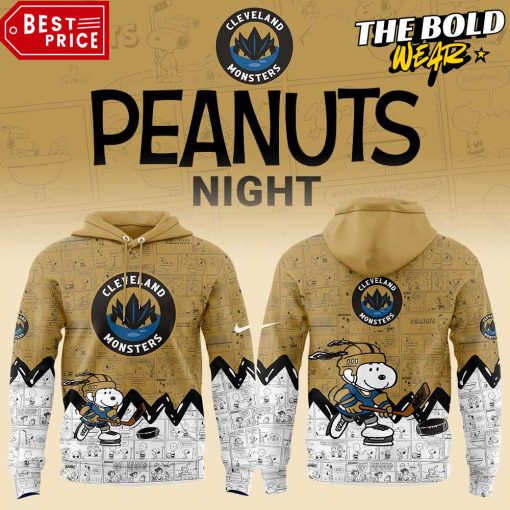 Cleveland Monsters 75th Anniversary of Peanuts Special Edition Hoodie