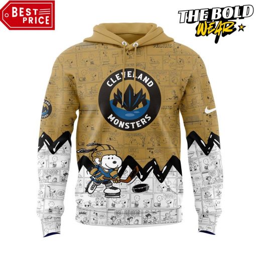 Cleveland Monsters 75th Anniversary of Peanuts Special Edition Hoodie