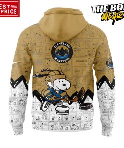 Cleveland Monsters 75th Anniversary of Peanuts Special Edition Hoodie