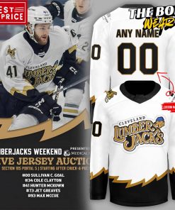 Cleveland Monsters x Lumberjacks Hockey Jersey