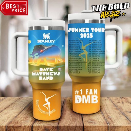 Dave Matthews Band Summber Tour 2025 Stanley Tumbler