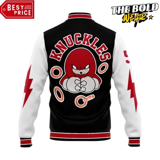 Detroit Lions x Knuckles the Echidna Limited Edition Baseball Jacket