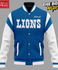 Detroit Lions x Quinn XCII Limited Edition Baseball Jacket