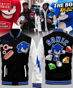 Detroit Lions x Sonic the Hedgehog Limited Edition Baseball Jacket