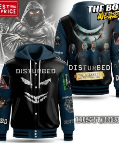 Disturbed The Sickness 25th Anniversary Tour Hooded Baseball Jacket