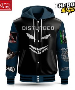 Disturbed The Sickness 25th Anniversary Tour Hooded Baseball Jacket