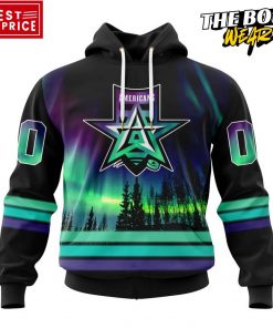 ECHL Allen Americans Northern Lights Special Design Hoodie