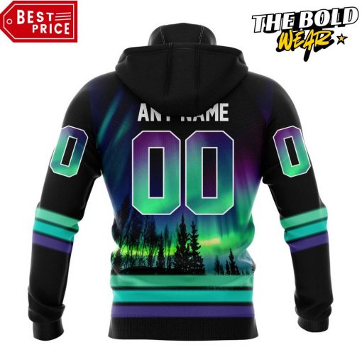 ECHL Bloomington Bison Northern Lights Special Design Hoodie