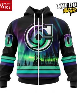 ECHL Cincinnati Cyclones Northern Lights Special Design Hoodie