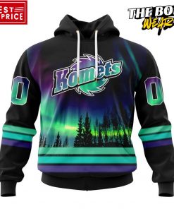 ECHL Fort Wayne Komets Northern Lights Special Design Hoodie