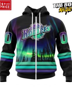 ECHL Fort Wayne Komets Northern Lights Special Design Hoodie