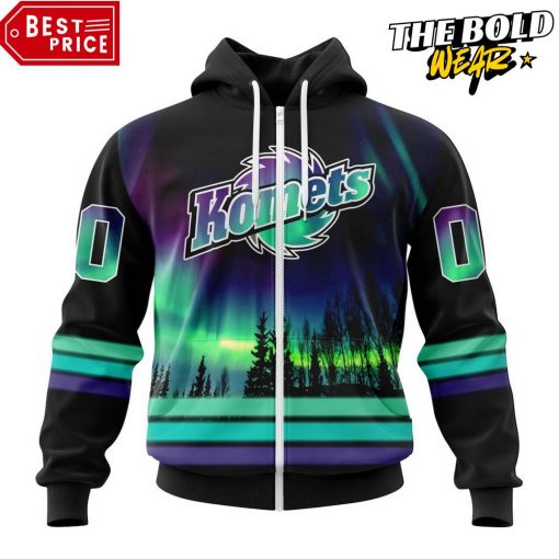 ECHL Fort Wayne Komets Northern Lights Special Design Hoodie