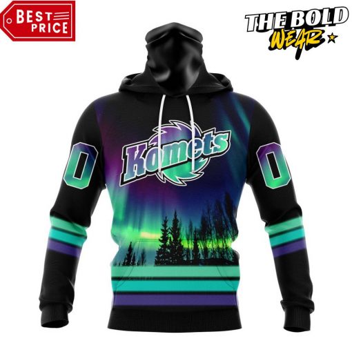 ECHL Fort Wayne Komets Northern Lights Special Design Hoodie