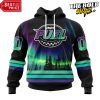 ECHL Jacksonville Icemen Northern Lights Special Design Hoodie