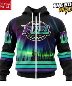 ECHL Indy Fuel Northern Lights Special Design Hoodie