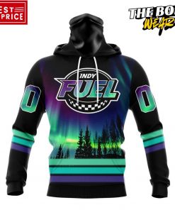 ECHL Indy Fuel Northern Lights Special Design Hoodie