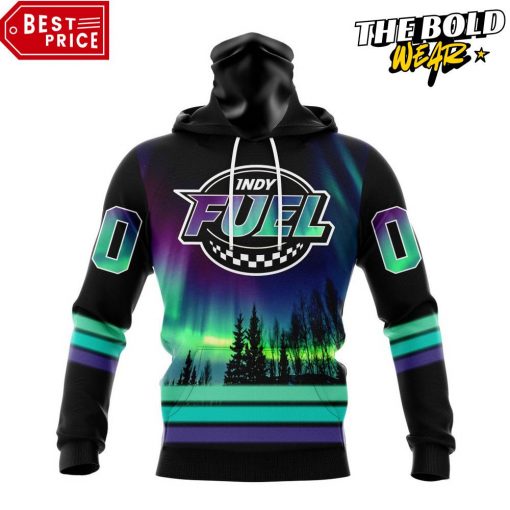 ECHL Indy Fuel Northern Lights Special Design Hoodie