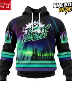 ECHL Orlando Solar Bears Northern Lights Special Design Hoodie