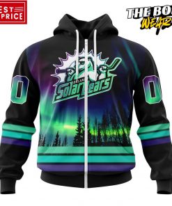 ECHL Orlando Solar Bears Northern Lights Special Design Hoodie