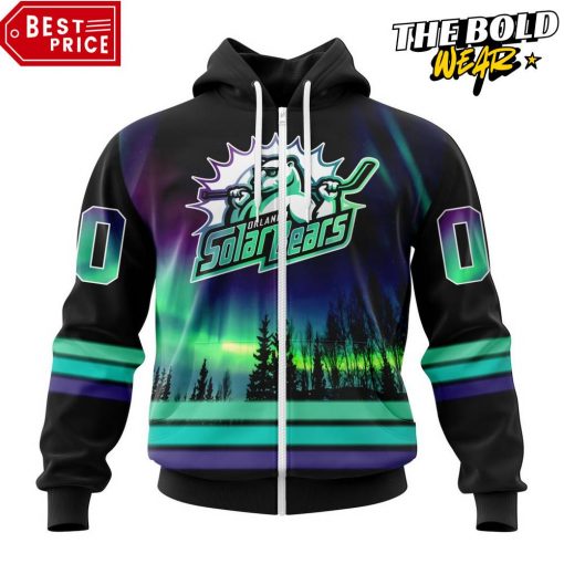 ECHL Orlando Solar Bears Northern Lights Special Design Hoodie