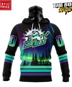 ECHL Orlando Solar Bears Northern Lights Special Design Hoodie