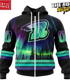 ECHL Rapid City Rush Northern Lights Special Design Hoodie