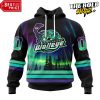 ECHL Tahoe Knight Monsters Northern Lights Special Design Hoodie