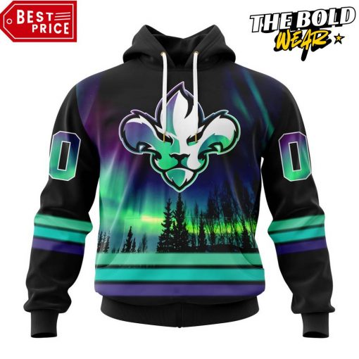 ECHL Trois-Rivières Lions Northern Lights Special Design Hoodie