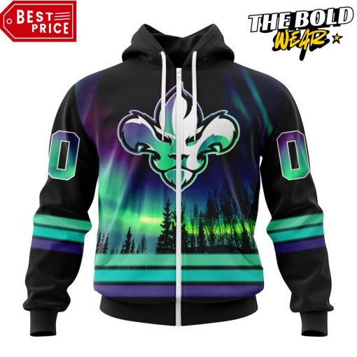 ECHL Trois-Rivières Lions Northern Lights Special Design Hoodie